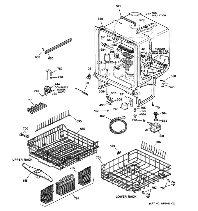 Diagram for GSD5600G00CC