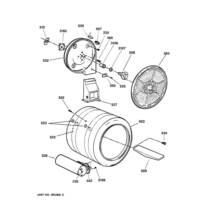 Diagram for DPSF495GW1AA