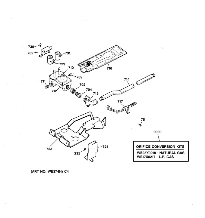 Diagram for DBXR453GT5AA