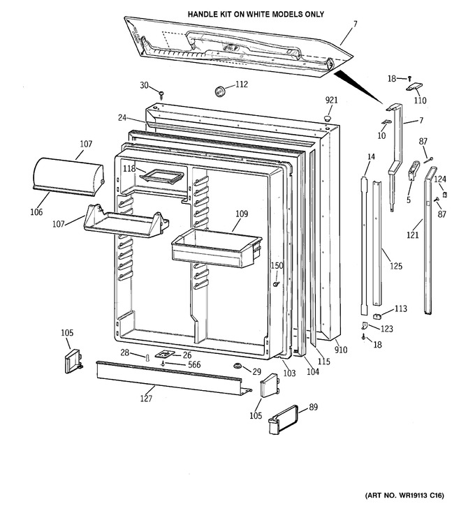 Diagram for TBC19PASMRWW