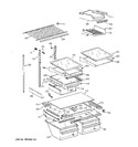 Diagram for 4 - Shelf Parts