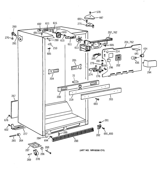 Diagram for TBT25PAXFRAA