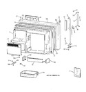 Diagram for 1 - Freezer Door