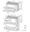 Diagram for 1 - Doors