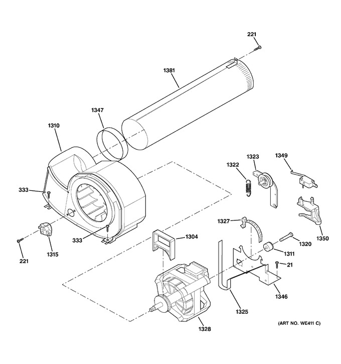 Diagram for DVL223GB0WW