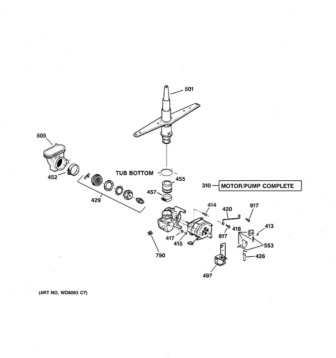 Diagram for EDW1500G00CC