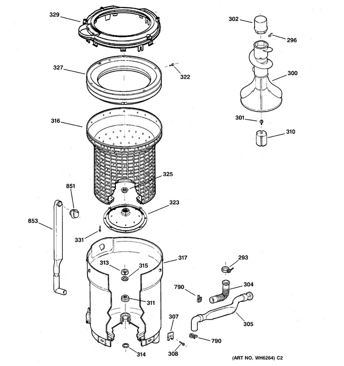 Diagram for WLCD2050B0WC