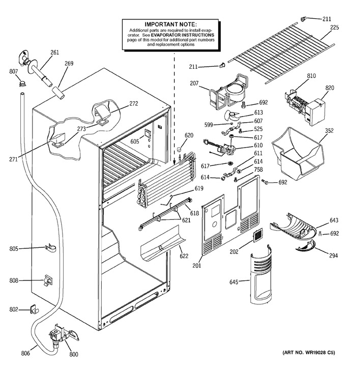 Diagram for GTS18DCMCLWW