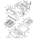 Diagram for 4 - Door & Drawer Parts