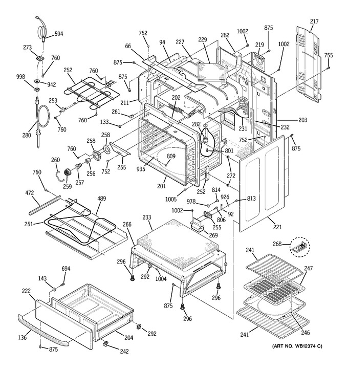 Diagram for JB965SD1SS