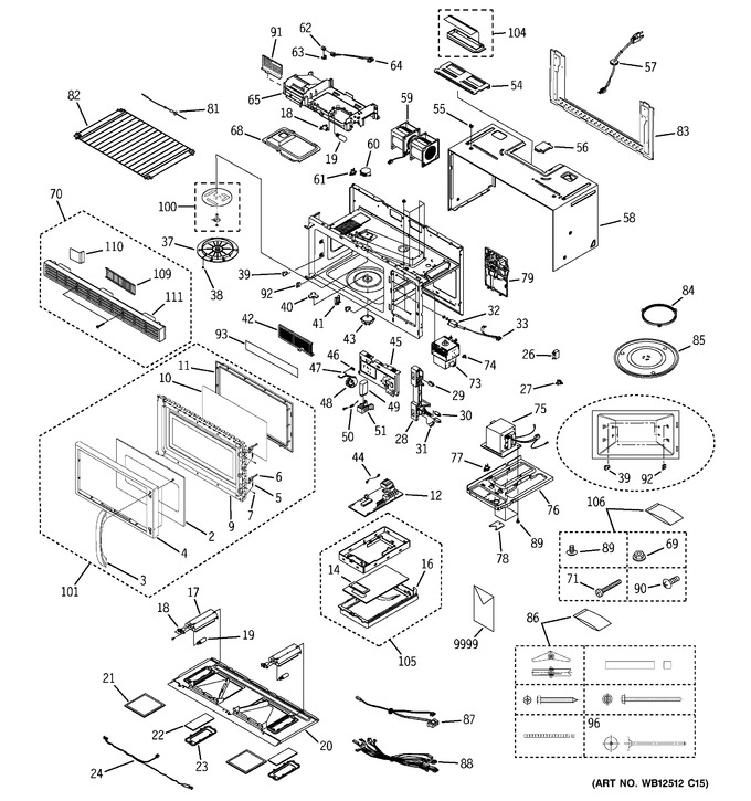 Diagram for JVM1660SB008