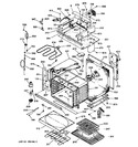 Diagram for 4 - Oven Body Parts