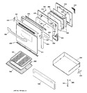 Diagram for 4 - Door & Drawer Parts