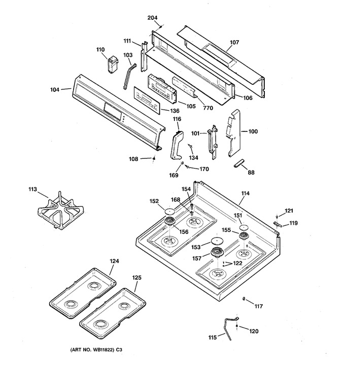 Diagram for JGBP35DED3WW