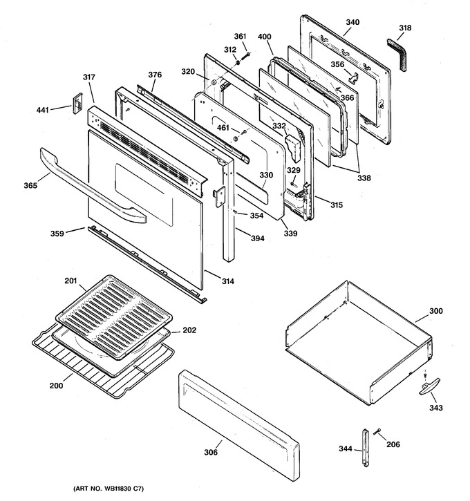 Diagram for JGBP35WEA8WW