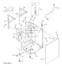 Diagram for 9 - Washer Cabinet & Dryer Support