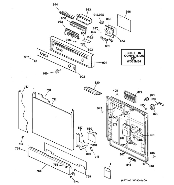 Diagram for GSC3430F00WW