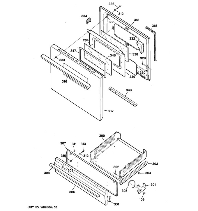 Diagram for RGB526PEA6WH