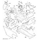 Diagram for 3 - Dryer Motor, Blower & Belt