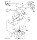 Diagram for 4 - Washer Cabinet