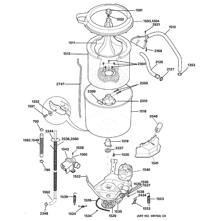 Diagram for WSM2780WCWWW