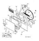 Diagram for 2 - Front Panel & Lint Filter