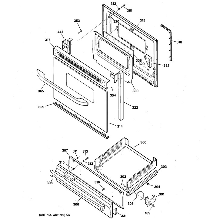 Diagram for JGBS20WEA5WW