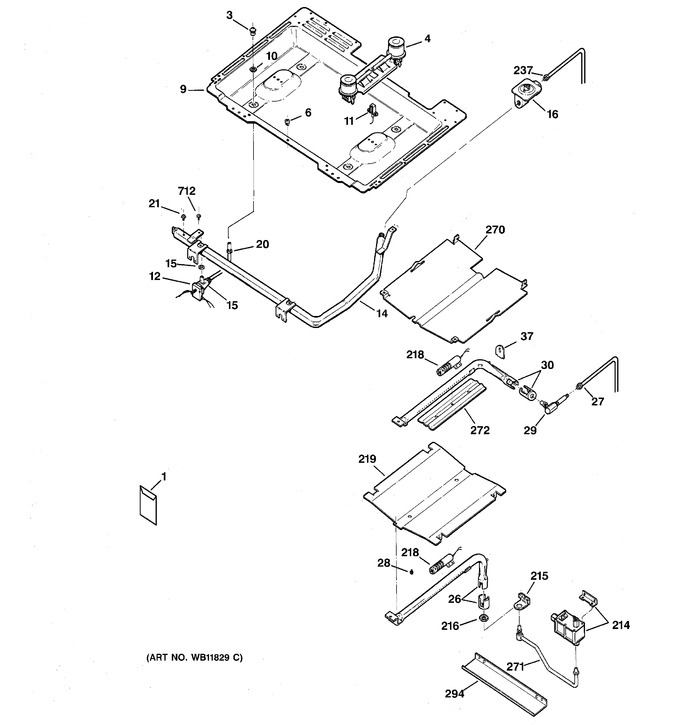 Diagram for JGBP25BEC4WH