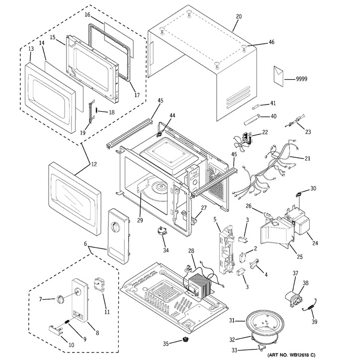 Diagram for JE610WF001