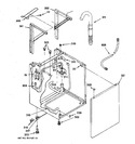 Diagram for 9 - Washer Cabinet