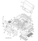 Diagram for 1 - Gas Grill Parts