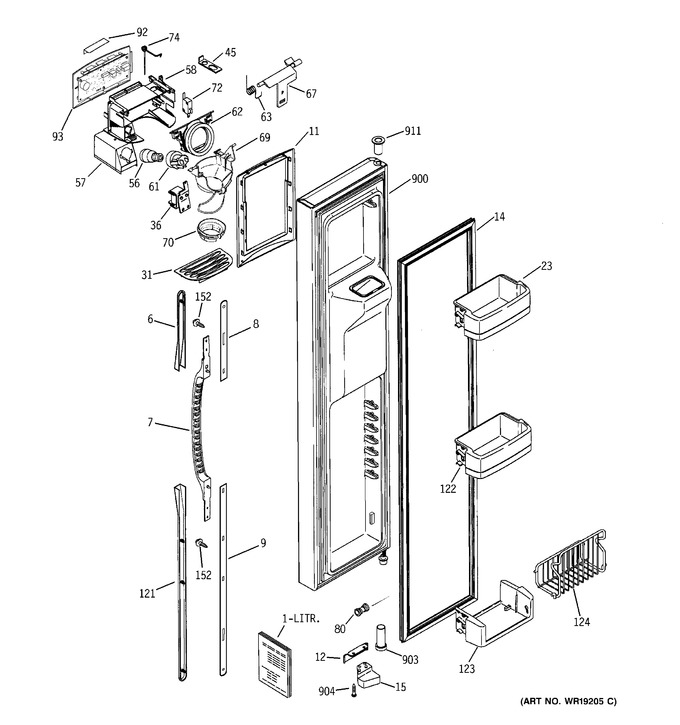 Diagram for GSS25PGMFWW