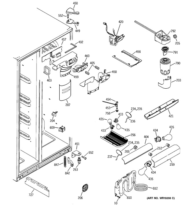 Diagram for GSS25RGMFBB