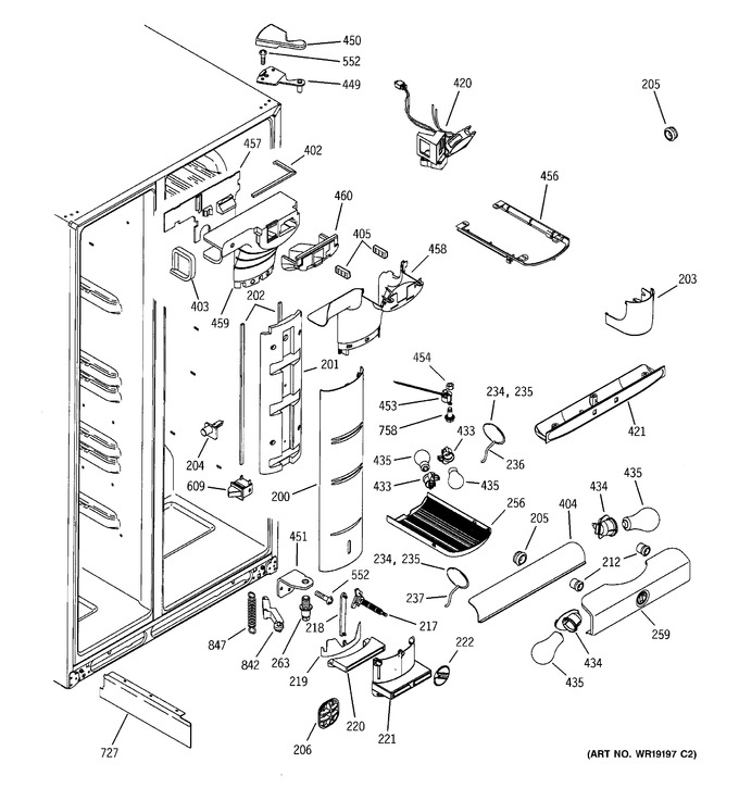 Diagram for PSS25NCNAWW