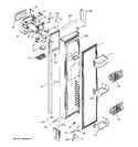 Diagram for 1 - Freezer Door