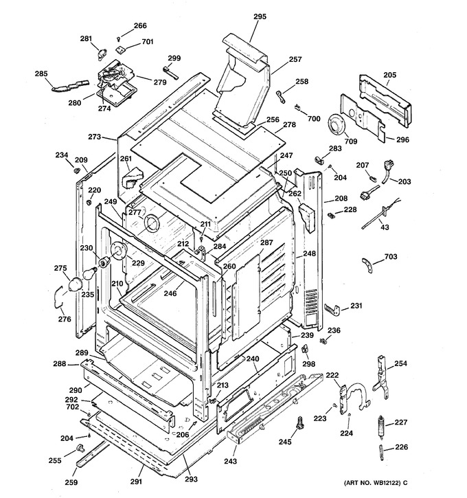 Diagram for JGBP32WEF2WW