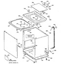 Diagram for 2 - Cabinet, Cover & Front Panel