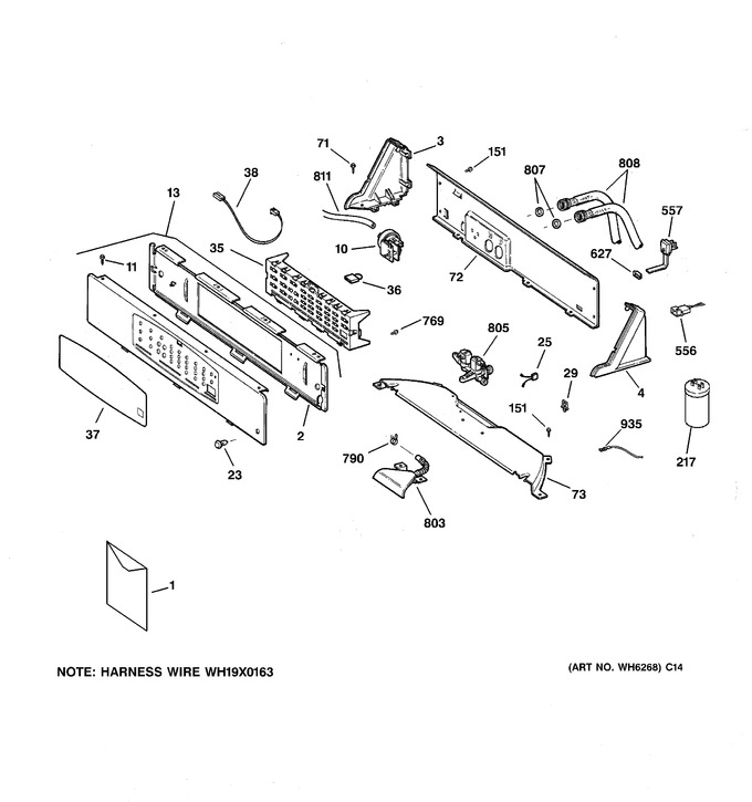 Diagram for WPSE7003A1WW