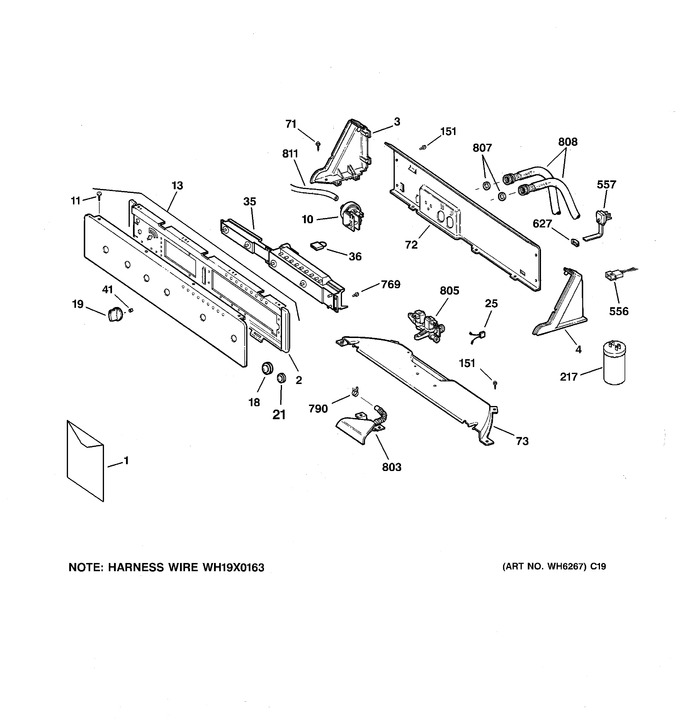 Diagram for WNSE6280B2WW