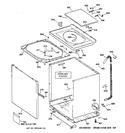 Diagram for 2 - Cabinet, Cover & Front Panel