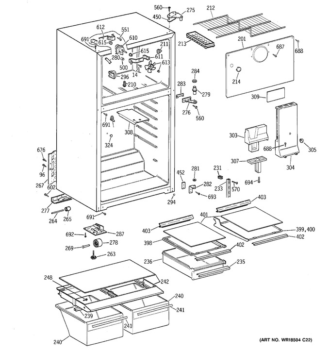 Diagram for GTS18XBMFRCC