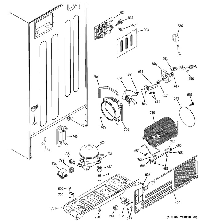 Diagram for PTG25LBMARWW