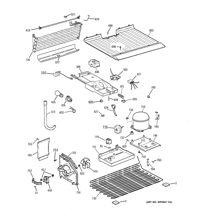 Diagram for GTT15FBMFRWW