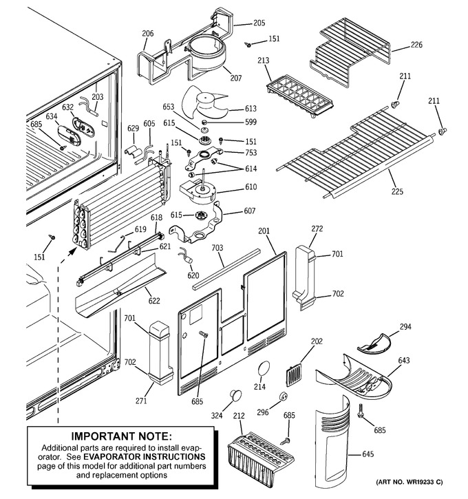 Diagram for GTG22FBMARWW