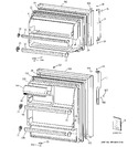 Diagram for 1 - Doors