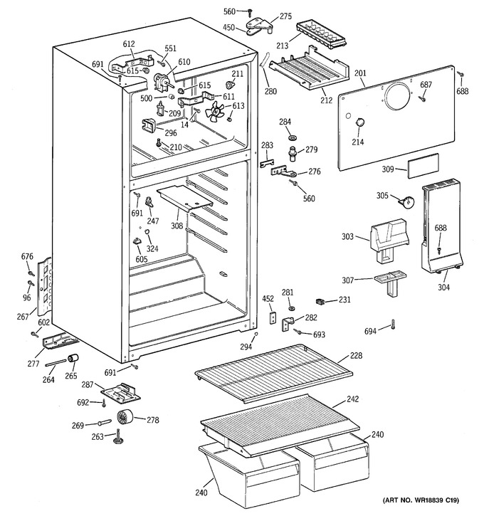 Diagram for GTT16BBMBRWW