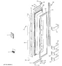 Diagram for 1 - Freezer Door