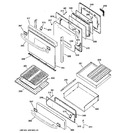 Diagram for 4 - Door & Drawer Parts