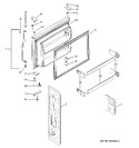 Diagram for 1 - Freezer Door