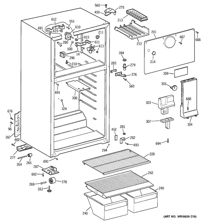 Diagram for HTS16BBMFRWW